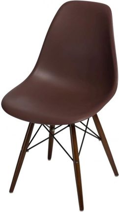MIA home Krzesło Comet Brązowe Bukowe/Brązowe Drewno Brązowe