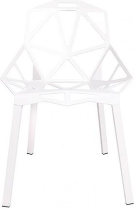MIA home Krzesło Split Premium Mat Biały