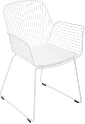 MIA home Krzesło Metalowe Turaw Biały