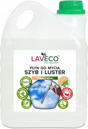 Laveco Naturalny Płyn Do Czyszczenia Szyb Melon & Aloes 2L