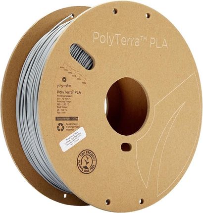 Polymaker PolyTerra PLA Fossil Grey - 1,75 mm / 1000 g (70824)