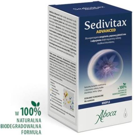 Aboca Sedivitax Advanced Fix 20 Sasz