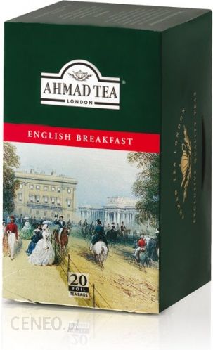  Ahmad Tea London English Breakfast Tea 20 arbatos pakelių aliuminio vokeliuose