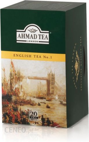  „Ahmad Tea London“ angliška arbata Nr. 1 20 arbatos maišelių aliuminio vokeliuose