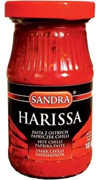 Sandra Harissa – pasta z ostrych papryczek chilli słoiczek 185ml