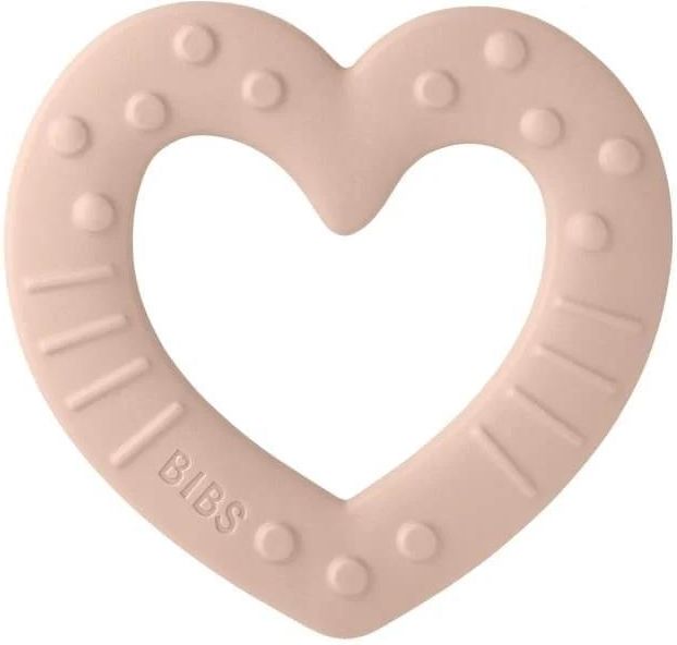Bibs Baby Bitie Heart Blush Ceny i opinie Ceneo.pl