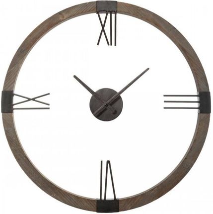 Zegar Ścienny Drewniany Loft