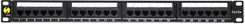 NetRack patchpanel 19 24-porty kat. 5e UTP LSA z półką (104-05)