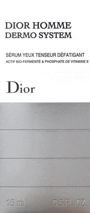 Christian Dior Homme Dermo System Eye Serum 15ml Krem pod oczy