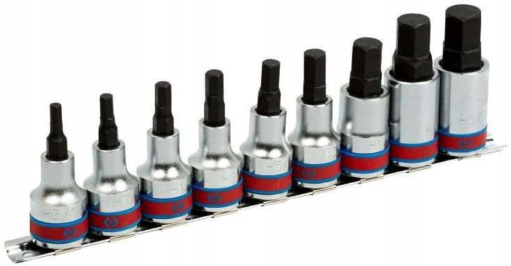 King Tony Nasadki Klucze Calowe 1/2 Bit Imbus Hex 4110SR10