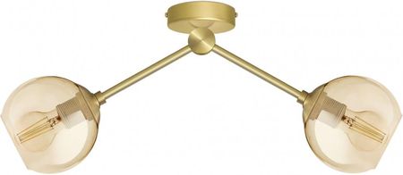 Mn Interiors Przysufitowa złota lampa mosiężna GB-S2K (MNGBS2K)