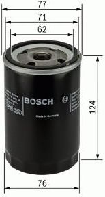 Bosch Filtr oleju (451103259)