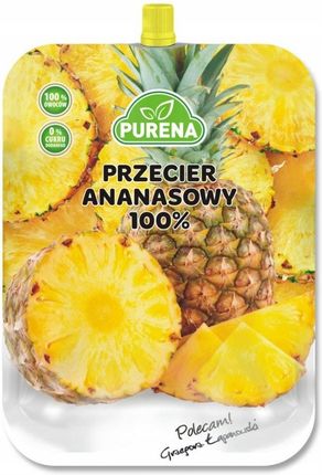 Purena Przecier (Mus) Owocowy 100% Z Ananasa 250g x 10Szt