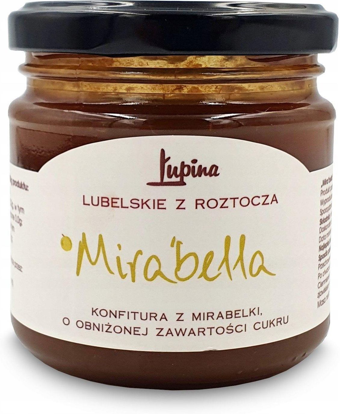 Łupina Konfitura - Z Mirabelki - 190g