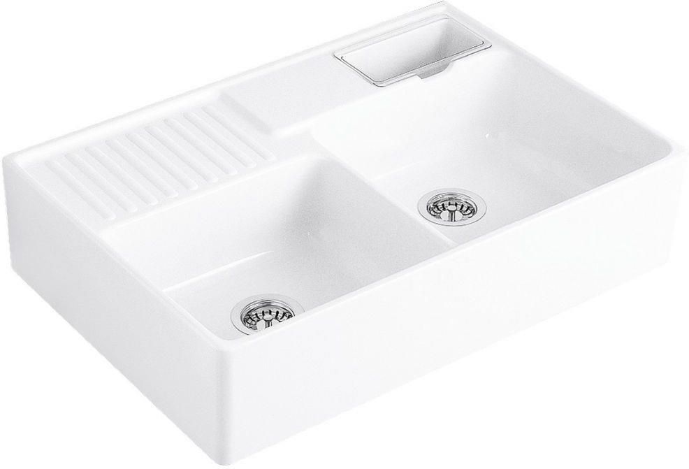 Zlewozmywak Villeroy&Boch Sink Unit crema (błyszczący) 632392KR