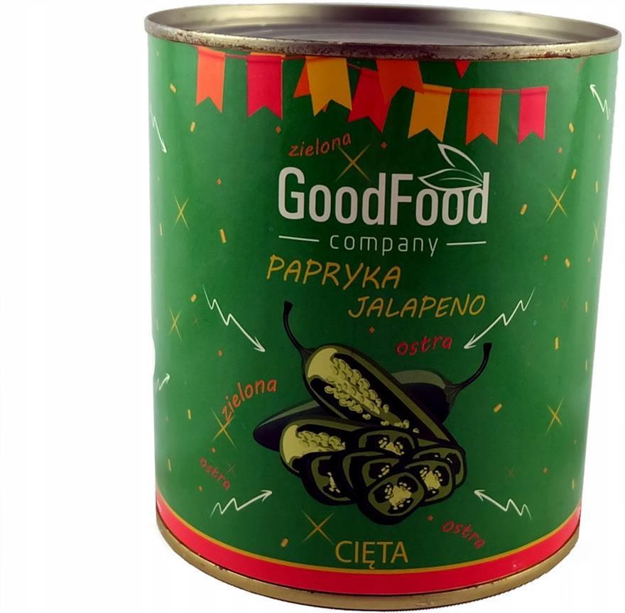 Papryka 800g Jalapeno Zielone Good Food Ceny i opinie Ceneo.pl