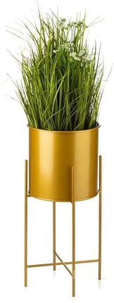 Kwietnik Na Kwiaty Osłonka 55cm Złotym