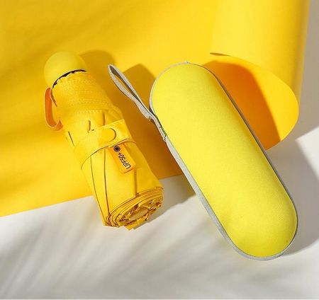 Mini parasolka kieszonkowa żółta A134