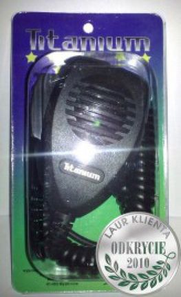 Titanium 325 Mikrofon - gruszka z przełącznikiem kanalów 6PIN