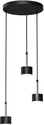 Lumes Czarno-srebrna lampa nad stół - N022-Circile (E22681MLP7786MLP7786)