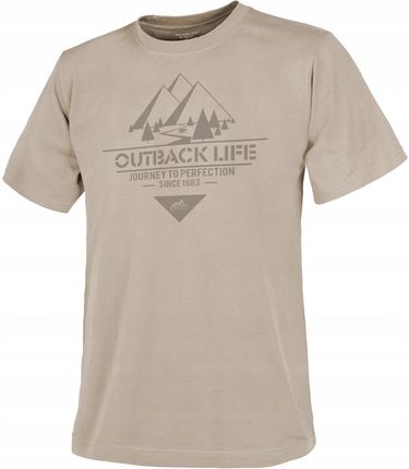 Helikon Koszulka Męska T-Shirt Outback Life Khaki