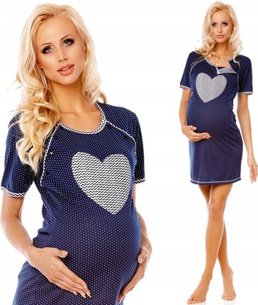 Koszula Ciążowa Do Karmienia Rozpinana Guziki XL