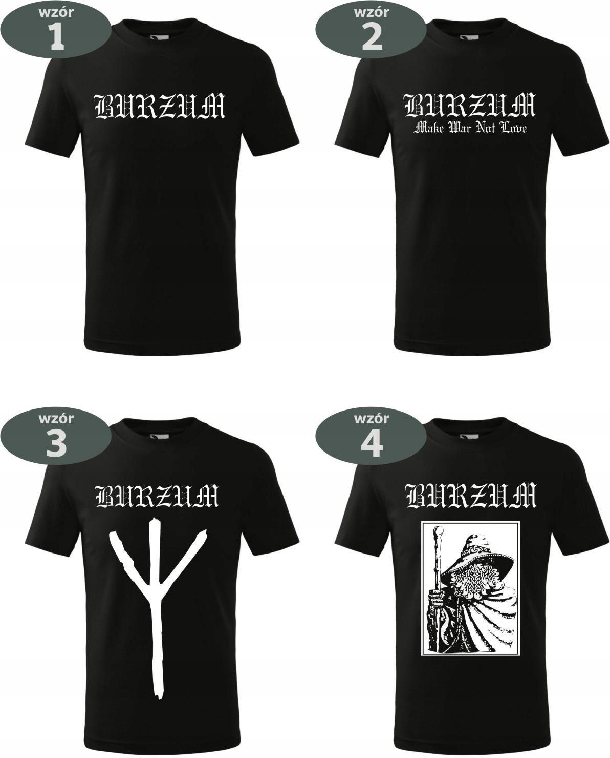 Koszulka T-shirt Burzum Vikernes Black Metal - Ceny i opinie