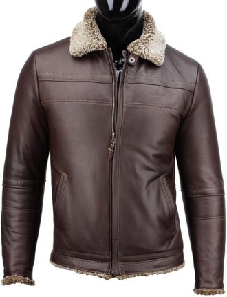 Kurtki Skórzane Męskie, Skóra Dorjan TMK124 3XL - Ceny i opinie