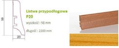 Zdjęcie Barlinek P20 Iroko 58mm - Wrocław