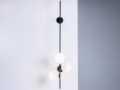 Customform Lampa Ścienna Bobler 2 Connect 40x150 Czarny (LP048BOBLW2CON02)