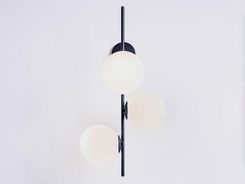 Customform Lampa Ścienna Bobler 1 Connect 40x75 Czarny (LP048BOBLW1CON02)