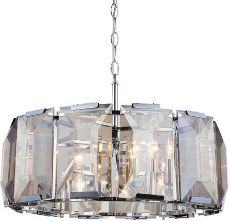 Lucea  Wisząca lampa kryształowa, żyrandol do salonu (55cm, chrom) 1414-51-06 TALISCA (14145106)