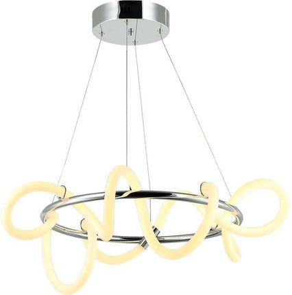 Lucea  Nowoczesna lampa wisząca LED do salonu (chrom 30cm) 80391-04-P01-CR PARADAS (8039101P01CR)