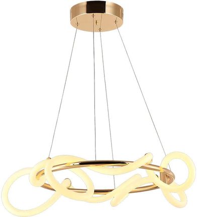 Lucea  Nowoczesna lampa wisząca LED do salonu (złota 30cm) 80391-04-P01-FG PARADAS (8039101P01FG)