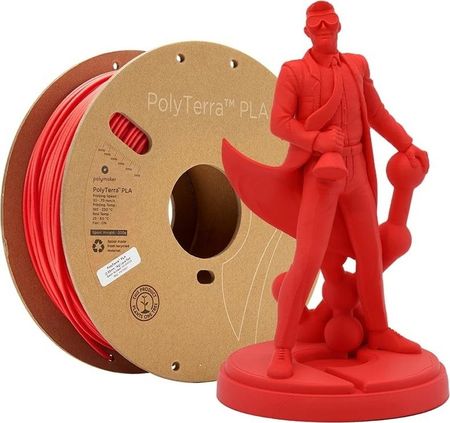 Polymaker PolyTerra PLA Lava Red - 2,85 mm / 1000 g (70827)