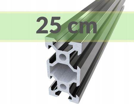 V-Slot Profil aluminiowy Czarny 20x40x250mm (2040CZ250)