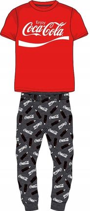 Piżama Męska Kr. Rękaw Dł. Spodnie Coca Cola - XXL