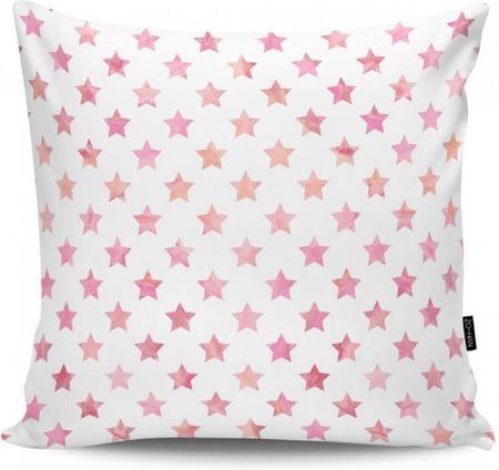 MIA home Poduszka Dekoracyjna Stars Pink