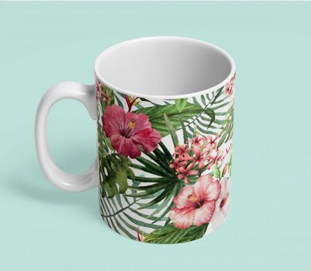 MIA home Kubek Ceramiczny Tropical Flowers
