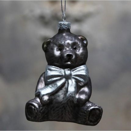 MIA home Bombka Świąteczna Teddy Bear Mocca