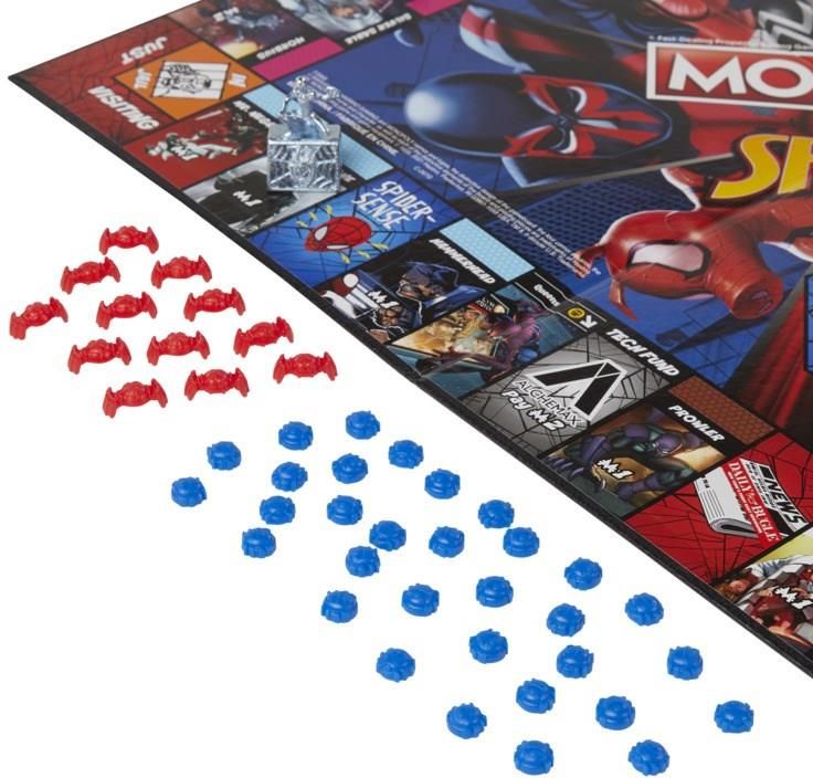 Hasbro Gaming Monopoly: Marvel Spider-Man GRA PLANSZOWA język