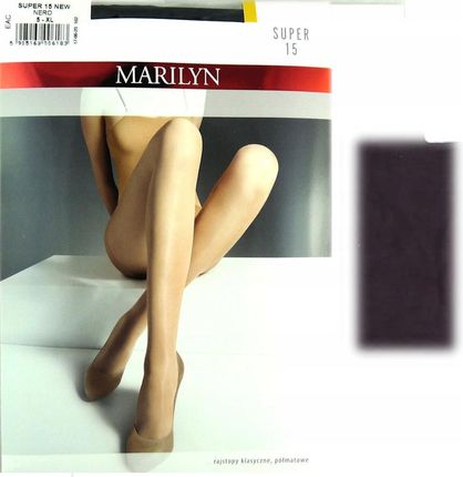 Marilyn Super 15 R4 modne rajstopy antracyt