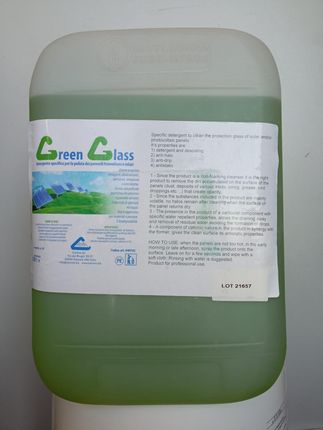 Green Glass 10L  Płyn Do Mycia Paneli Słonecznych Carima 