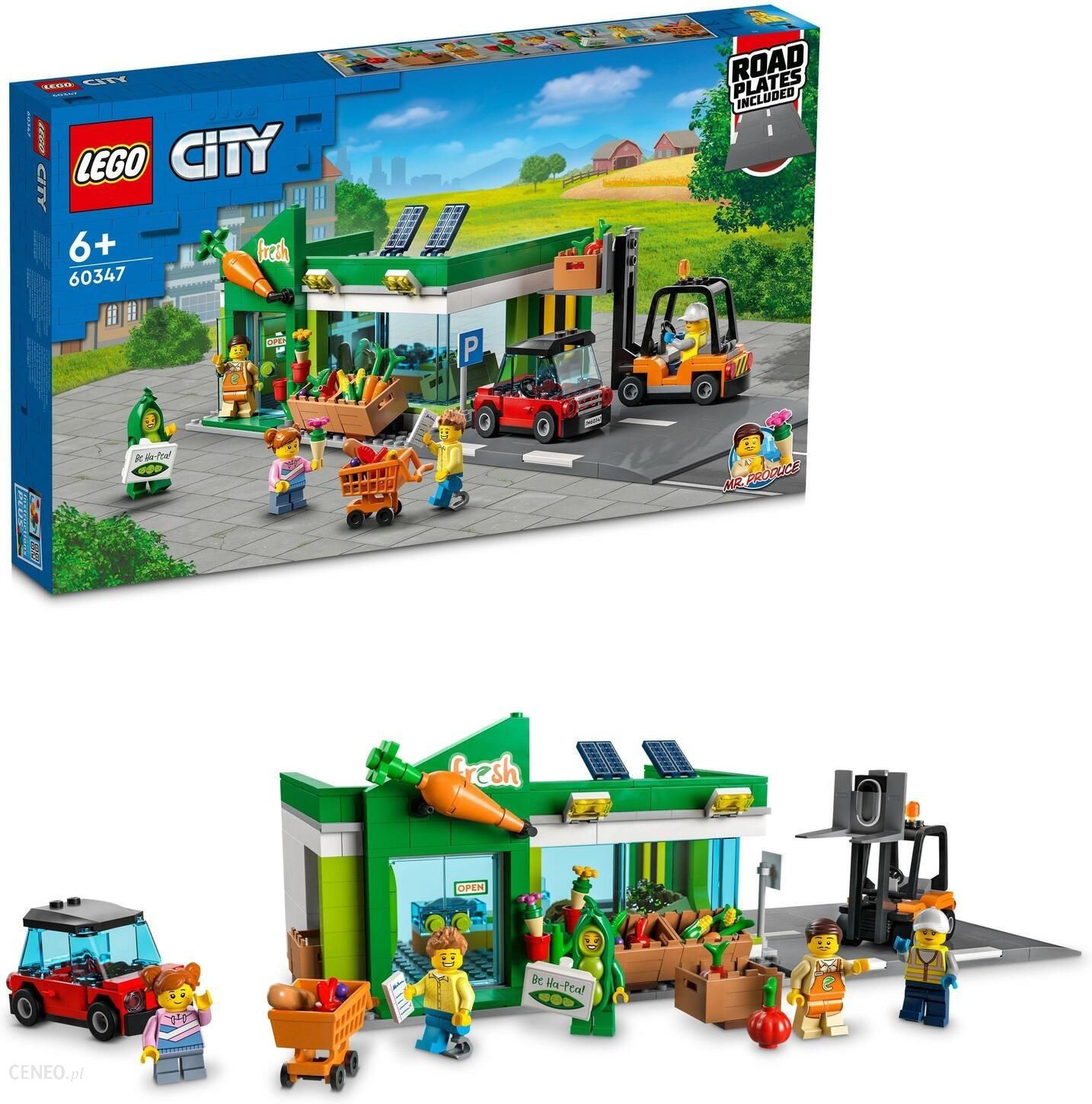 tag på sightseeing patrulje mekanisme LEGO City 60347 Sklep spożywczy - ceny, opinie i recenzje -  klockidladzieci.pl