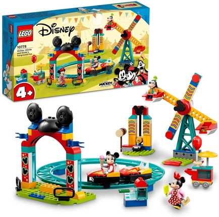 LEGO Disney 10778 Miki, Minnie i Goofy w wesołym miasteczku
