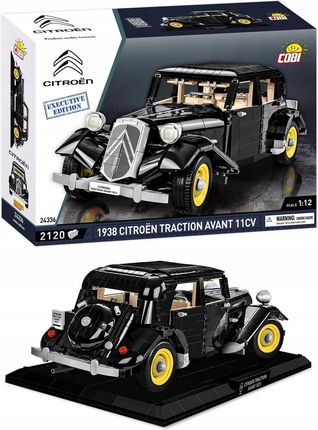 COBI Cars Scale 1:12 1938 Citroen Traction Avant 11Cv Executive Edition (COBI-24336)