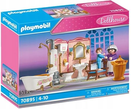Playmobil 70895 Dollhouse Łazienka Z Dużą Wanną