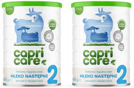 Capricare Capri Care 2 Duo-Pack Mleko Kozie Od 6M. 2X400G