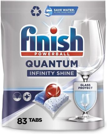Finish Quantum Infinity Shine Tabletki Do Zmywarki 83Szt.