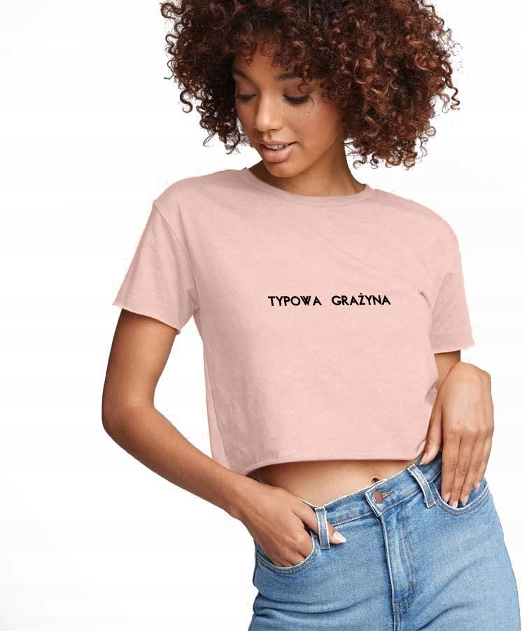 Koszulka Damska Crop Top R M Typowa Gra yna 01 Ceny I Opinie Ceneo pl